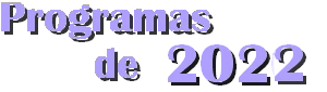 Programas 2022